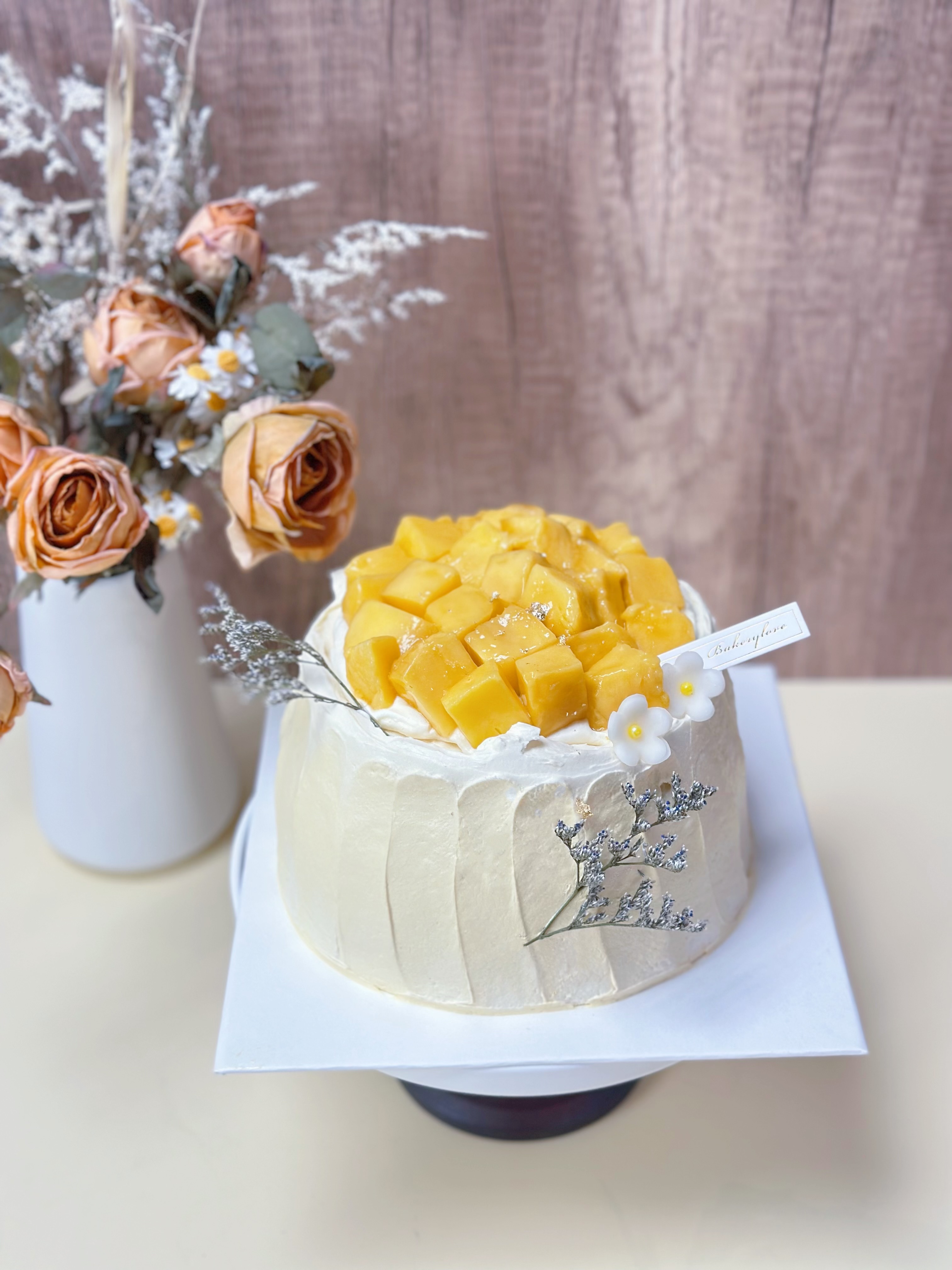 [季節限定]香芒糯米飯配椰香/豆腐花餡連奶蓋及麻糬