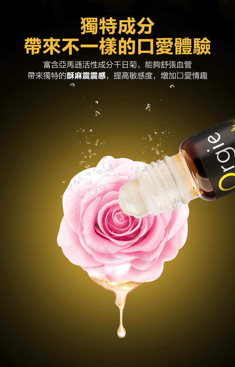 Orgie Electric Fellatio 酥麻口愛唇蜜-10ml