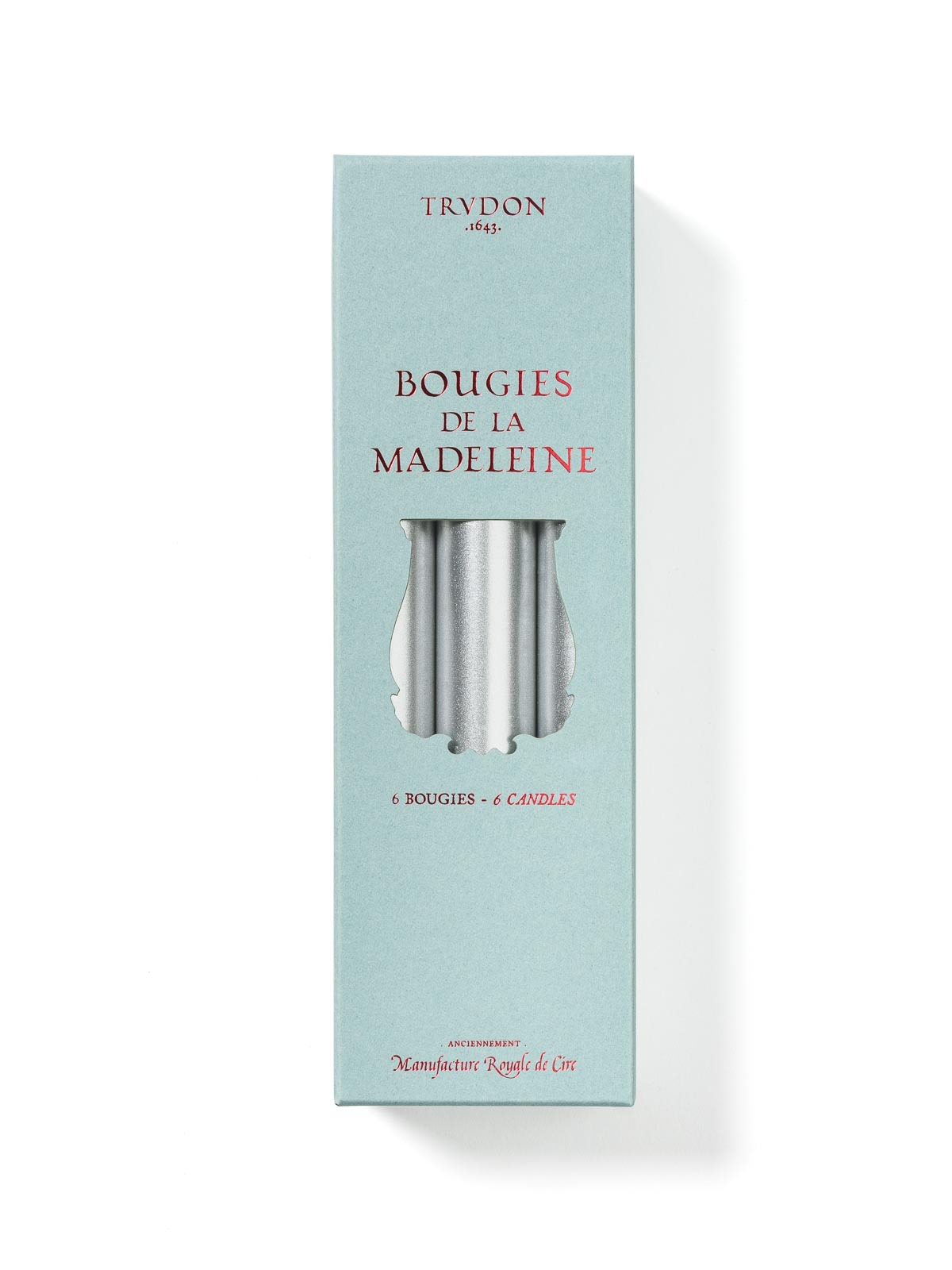 Cire Trudon 馬德萊娜細蠟燭 銀