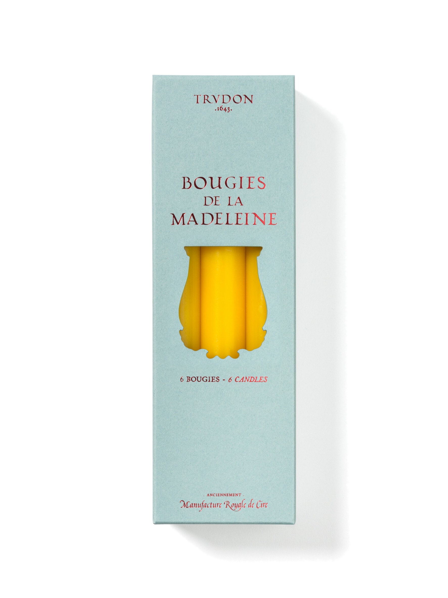 Cire Trudon 馬德萊娜細蠟燭 黃