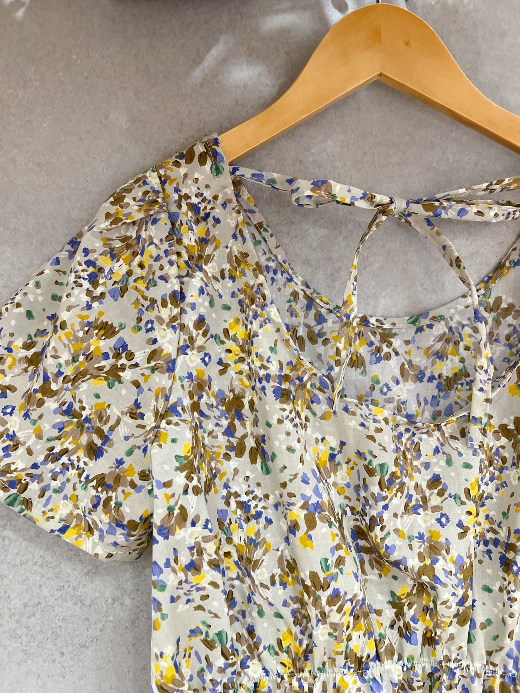 秋色枯葉 媽咪美背上衣