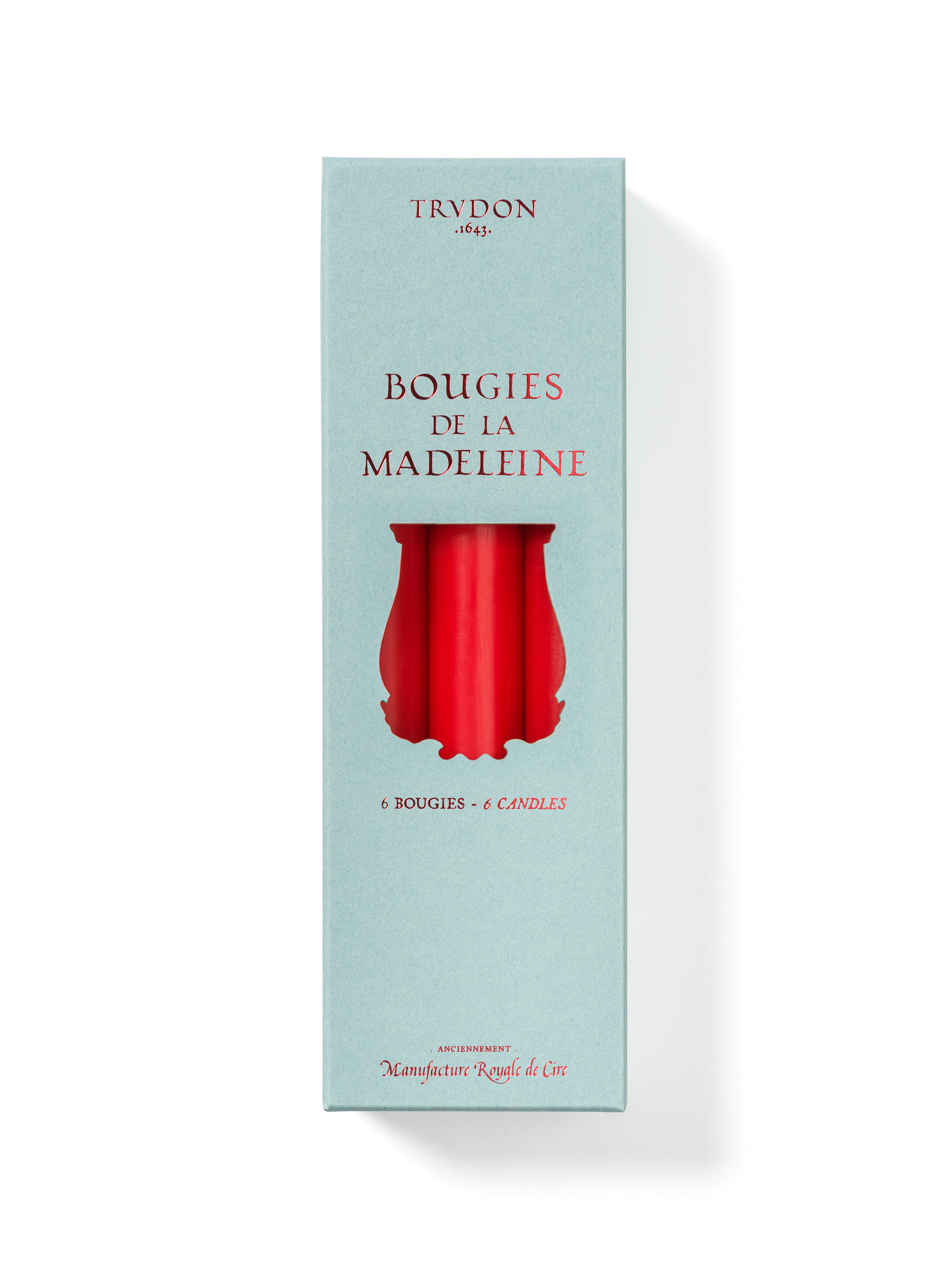 Cire Trudon 馬德萊娜細蠟燭 火紅