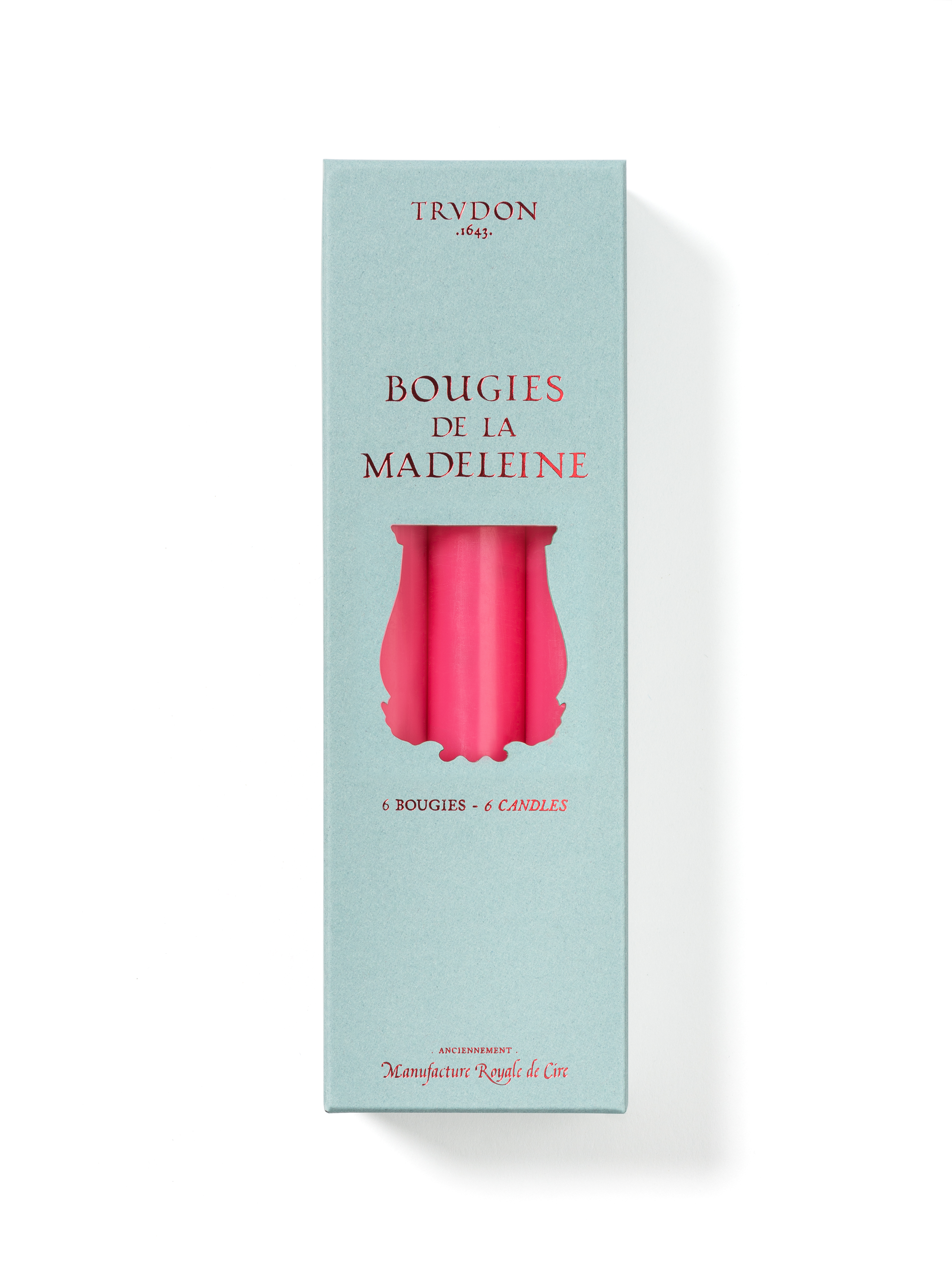 Cire Trudon 馬德萊娜細蠟燭 粉紅