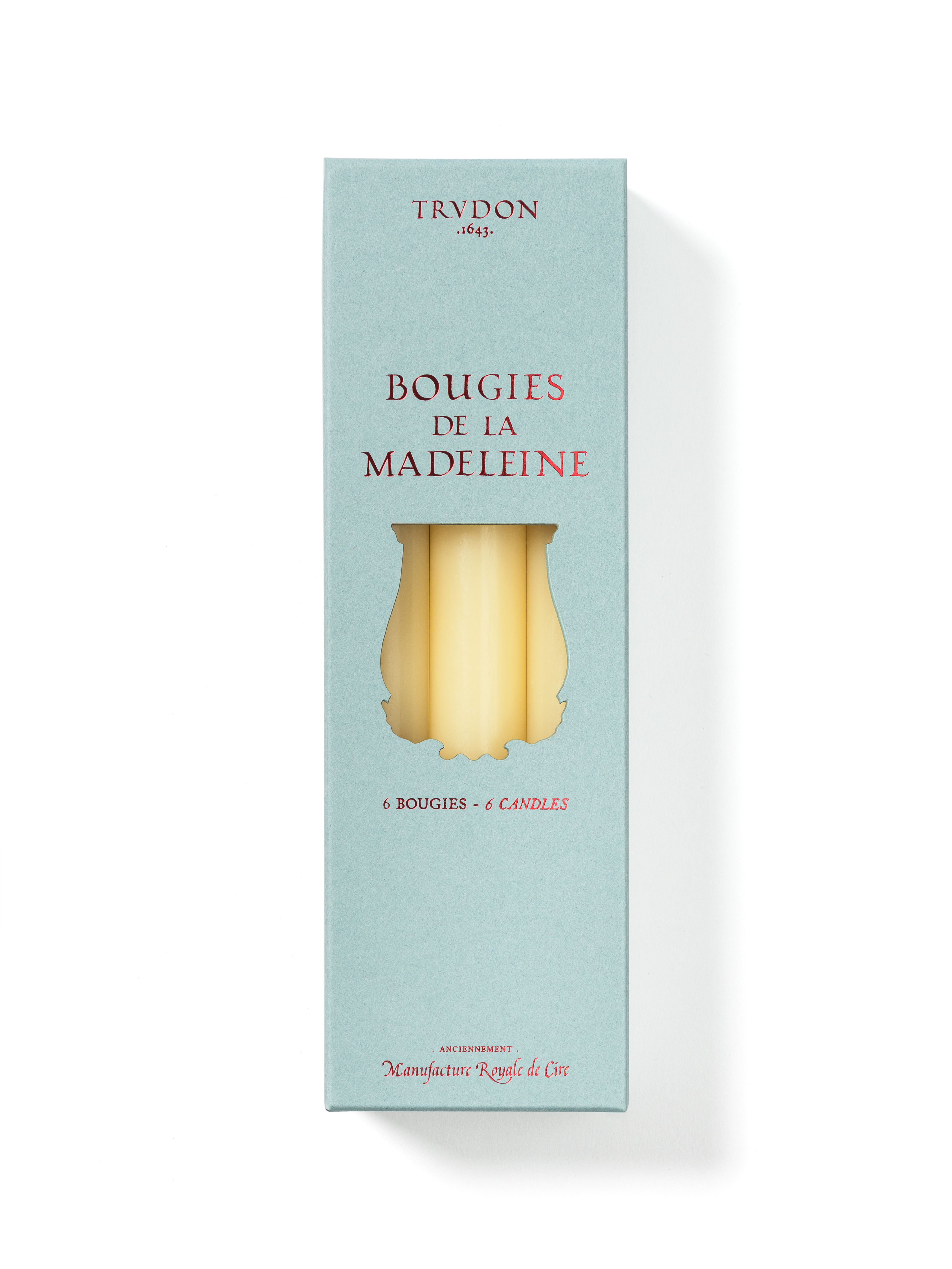 Cire Trudon 馬德萊娜細蠟燭 象牙白