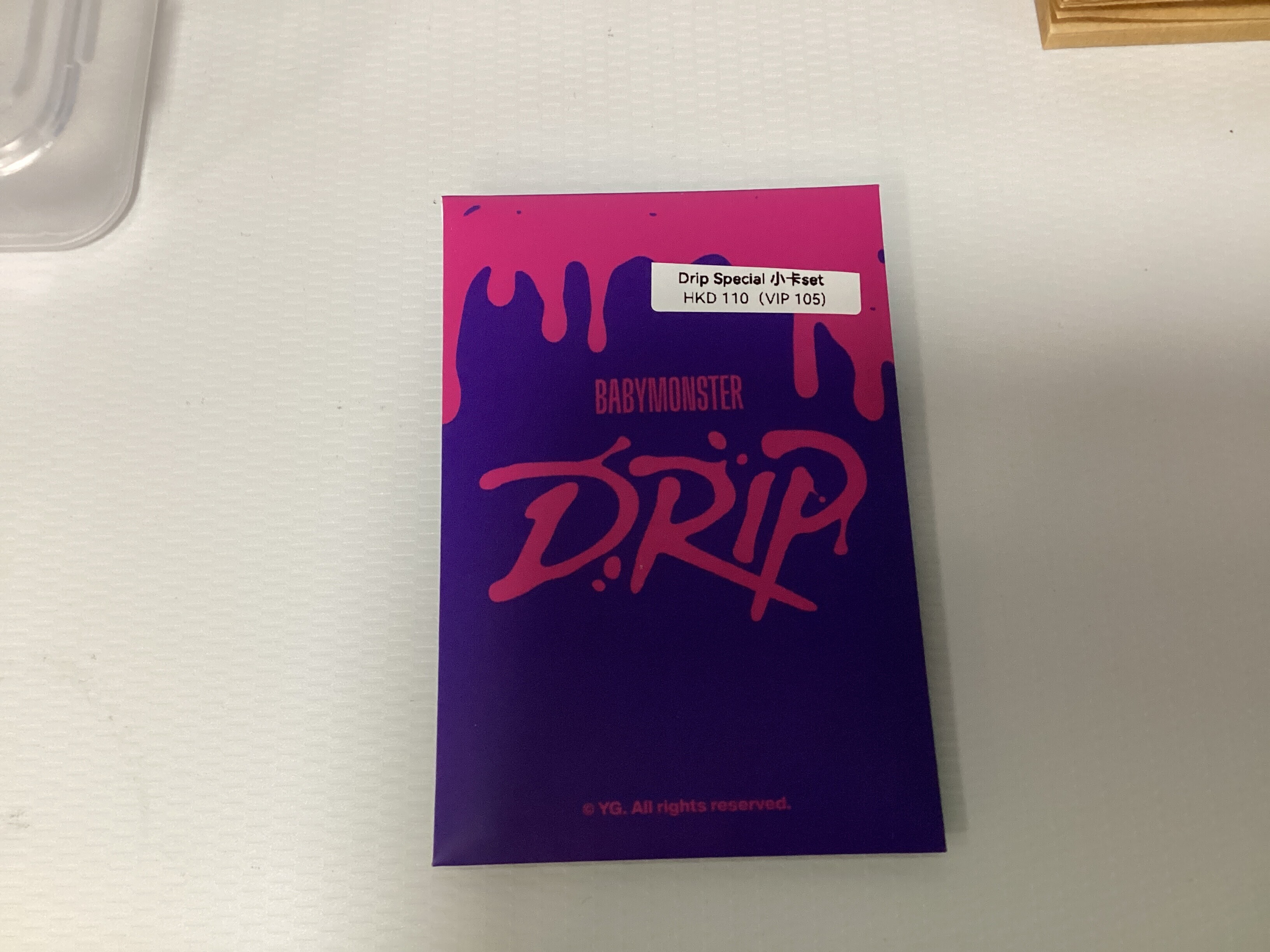 babymonster Drip special photo card set