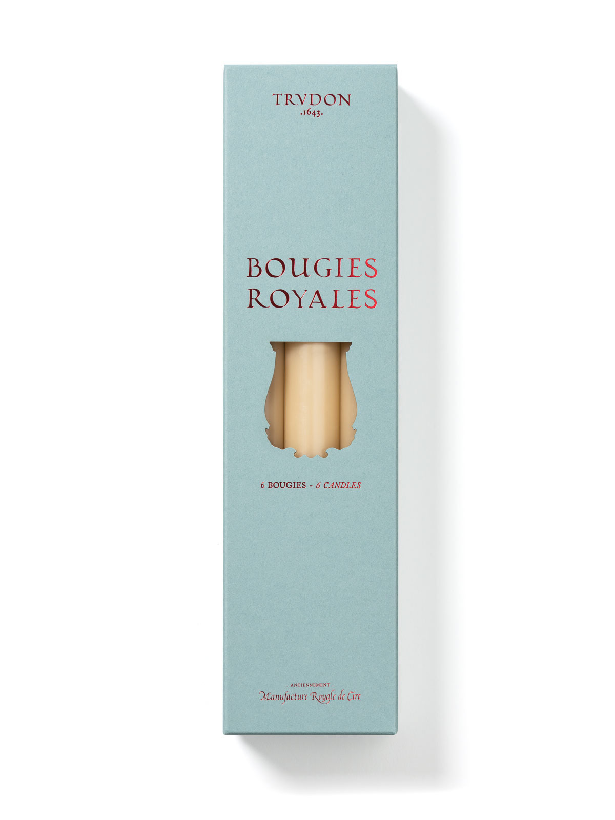 Trudon 王室蠟燭 石像白