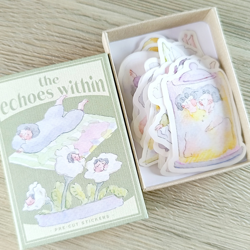 Dodolulu．火柴盒系列貼紙盒 10-內心深處