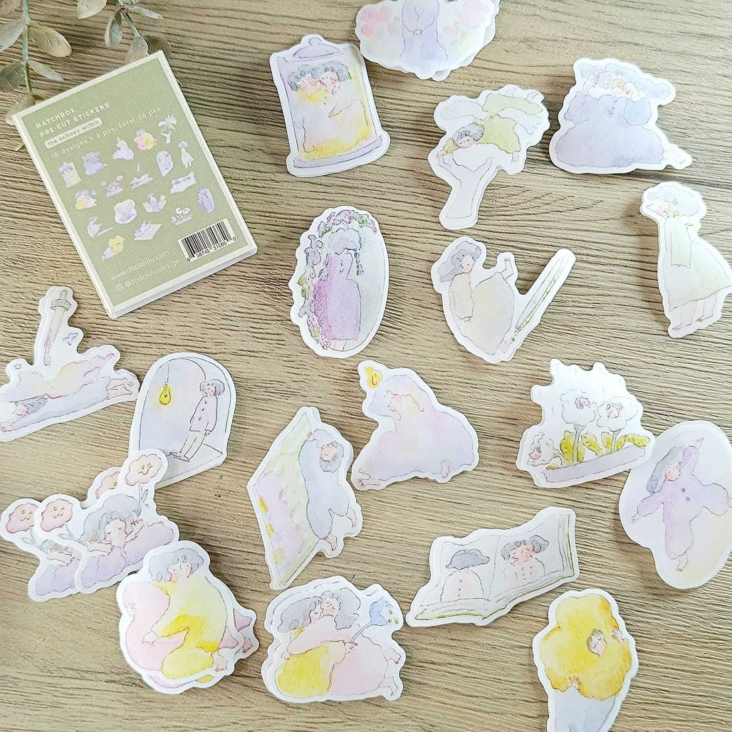 Dodolulu．火柴盒系列貼紙盒 10-內心深處