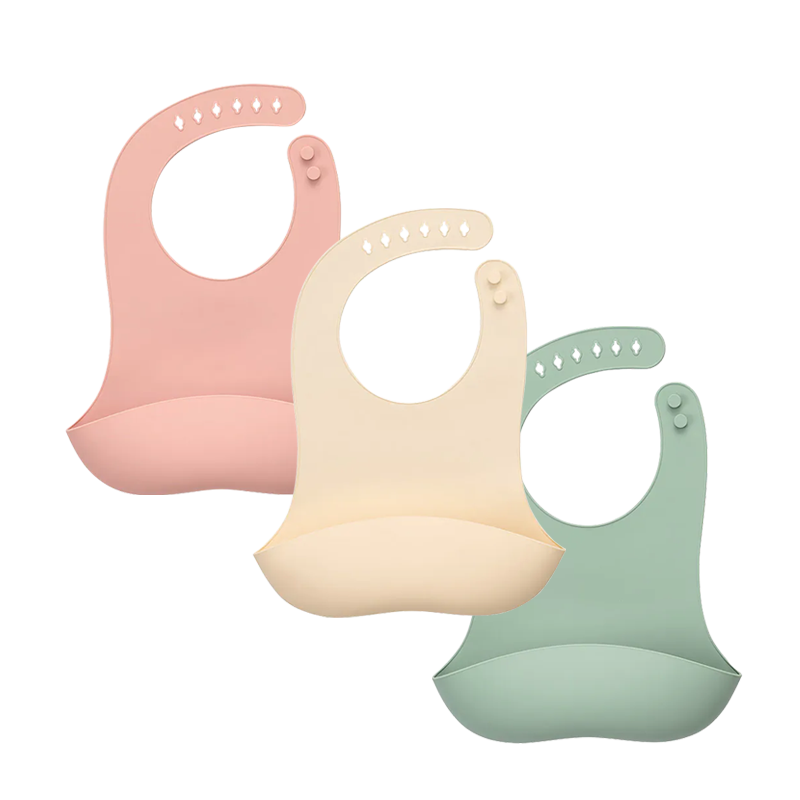 HomeMommy 赫媽咪 矽膠口袋圍兜