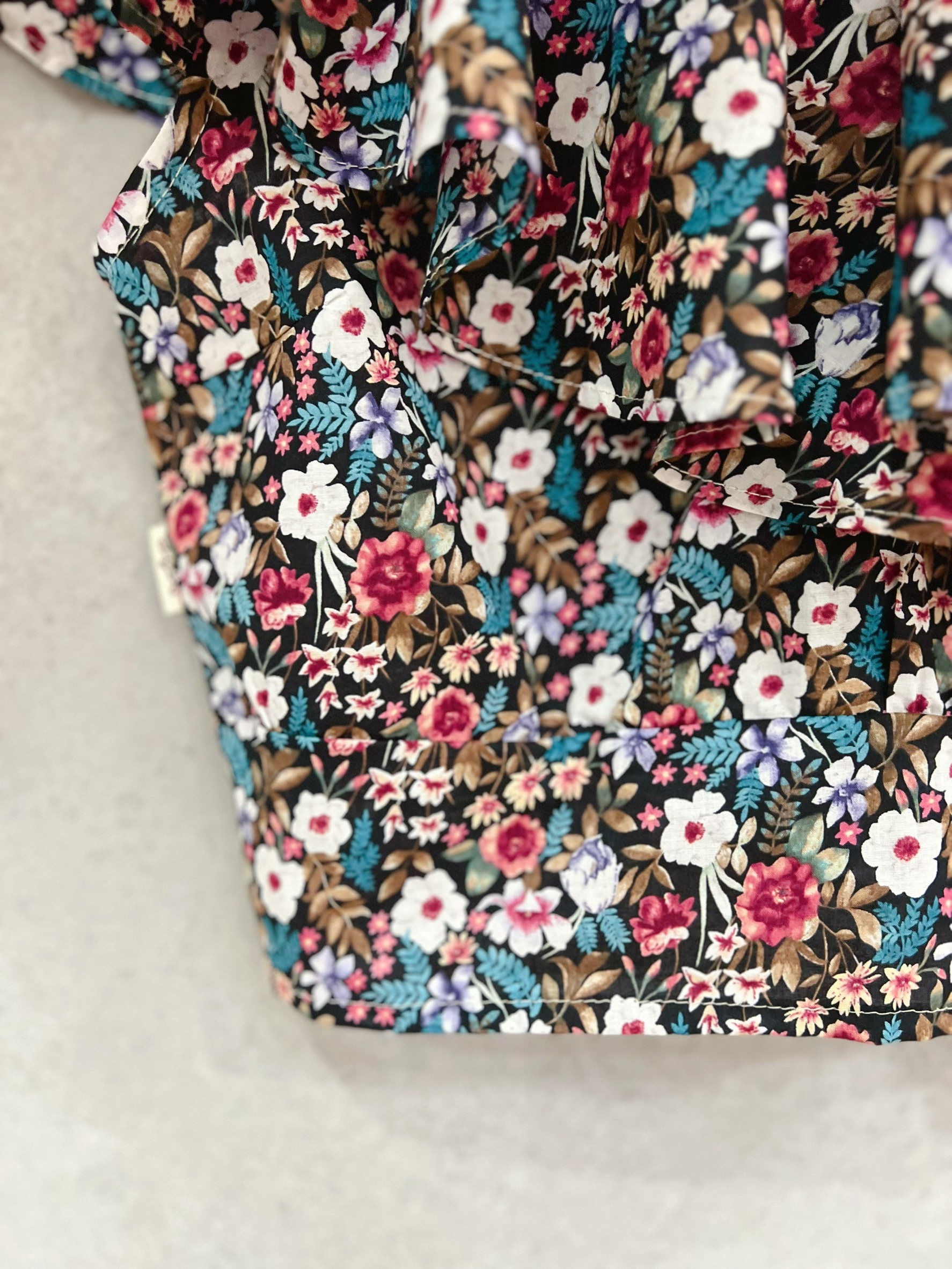 夜色花園 美媽咪荷葉小蠻腰上衣