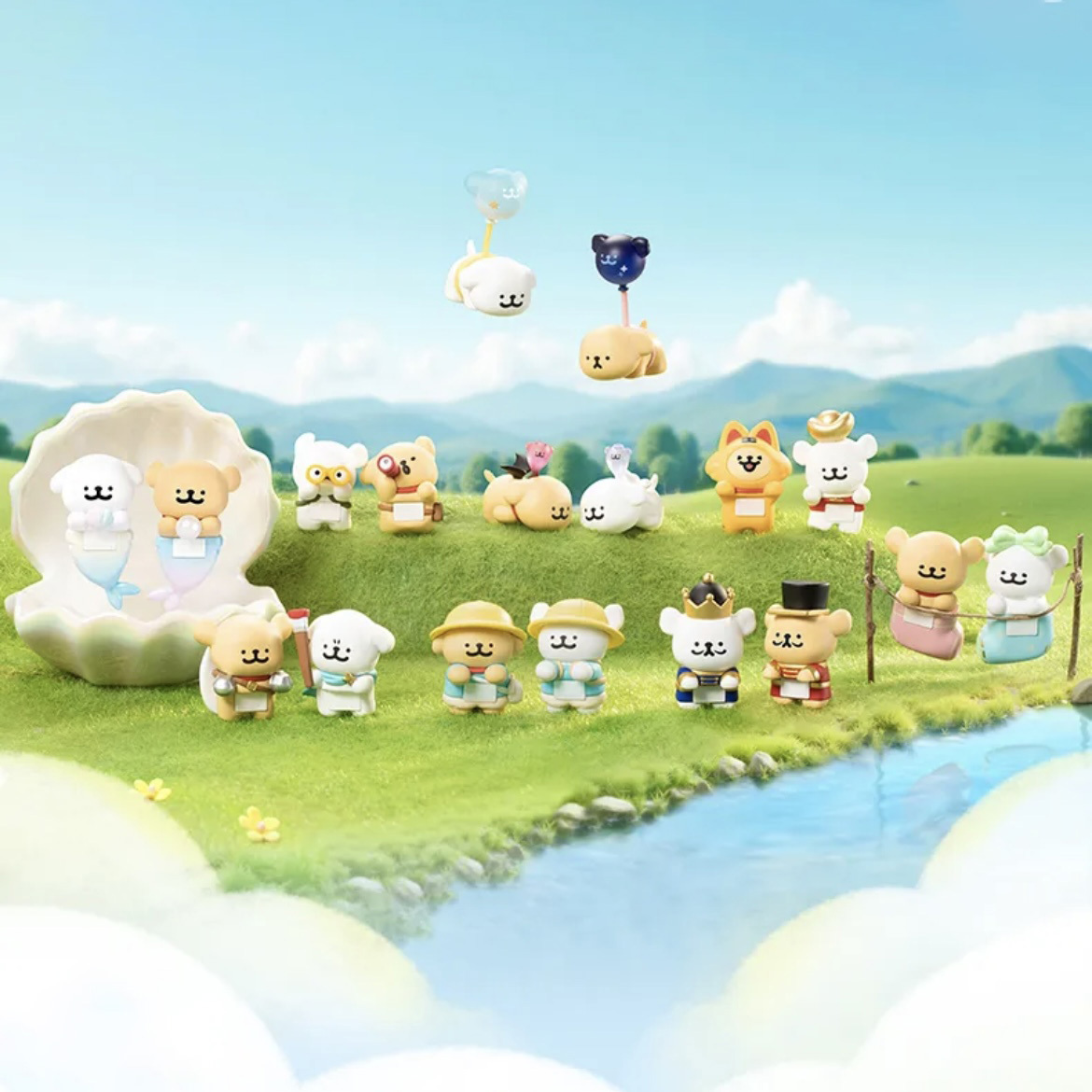 MALTESE 線條小狗 趣趴趴系列 迷你公仔 盲袋 / 預購