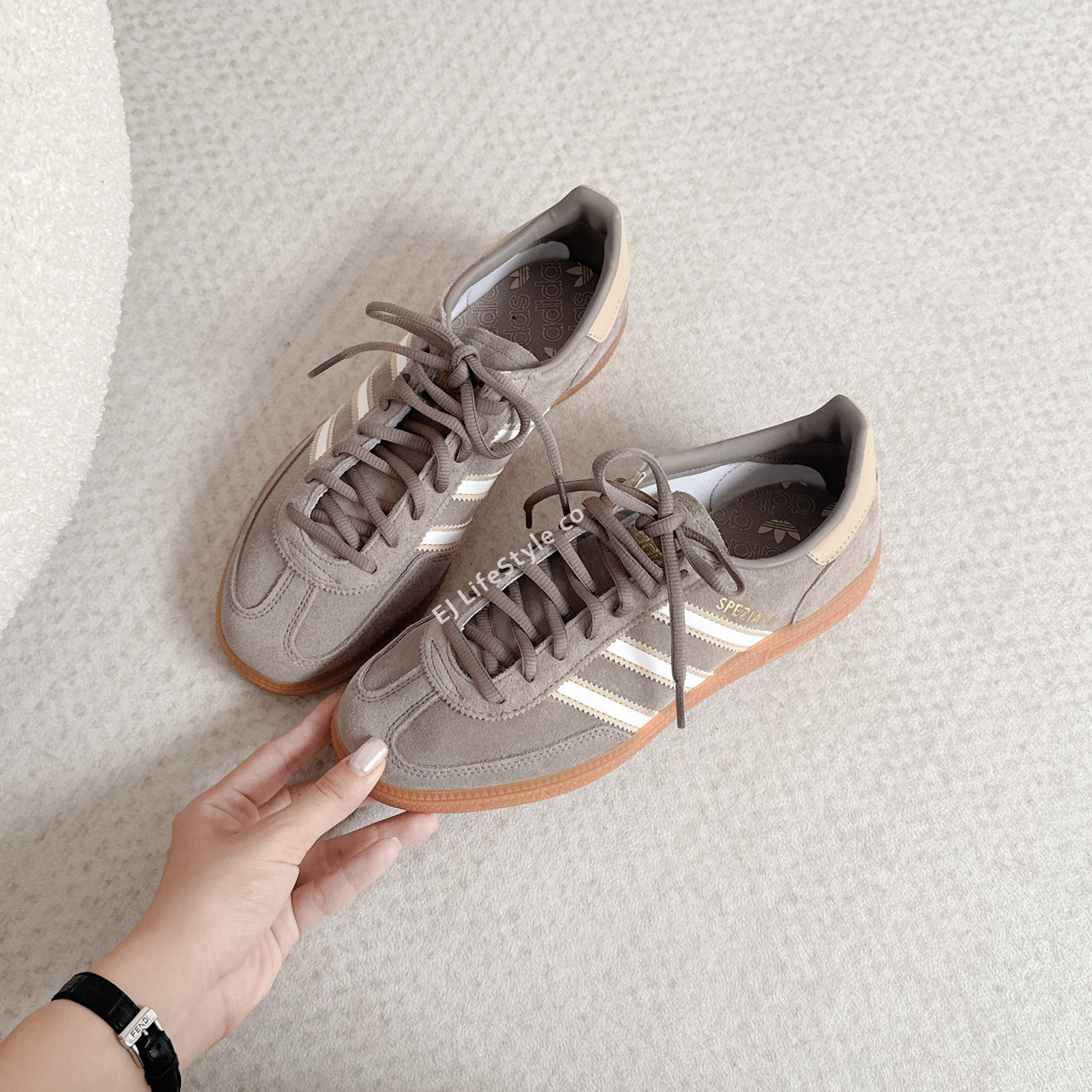 ADIDAS HANDBALL SPEZIAL 奶茶灰咖 灰棕 米灰 焦糖底 男鞋 JH5443 / 現+調