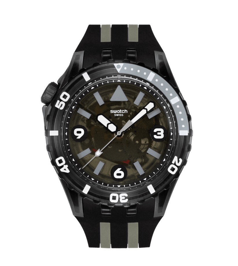 【Swatch】SWATCH SCUBAQUA  SSCU09B100 44mm  現代鐘錶