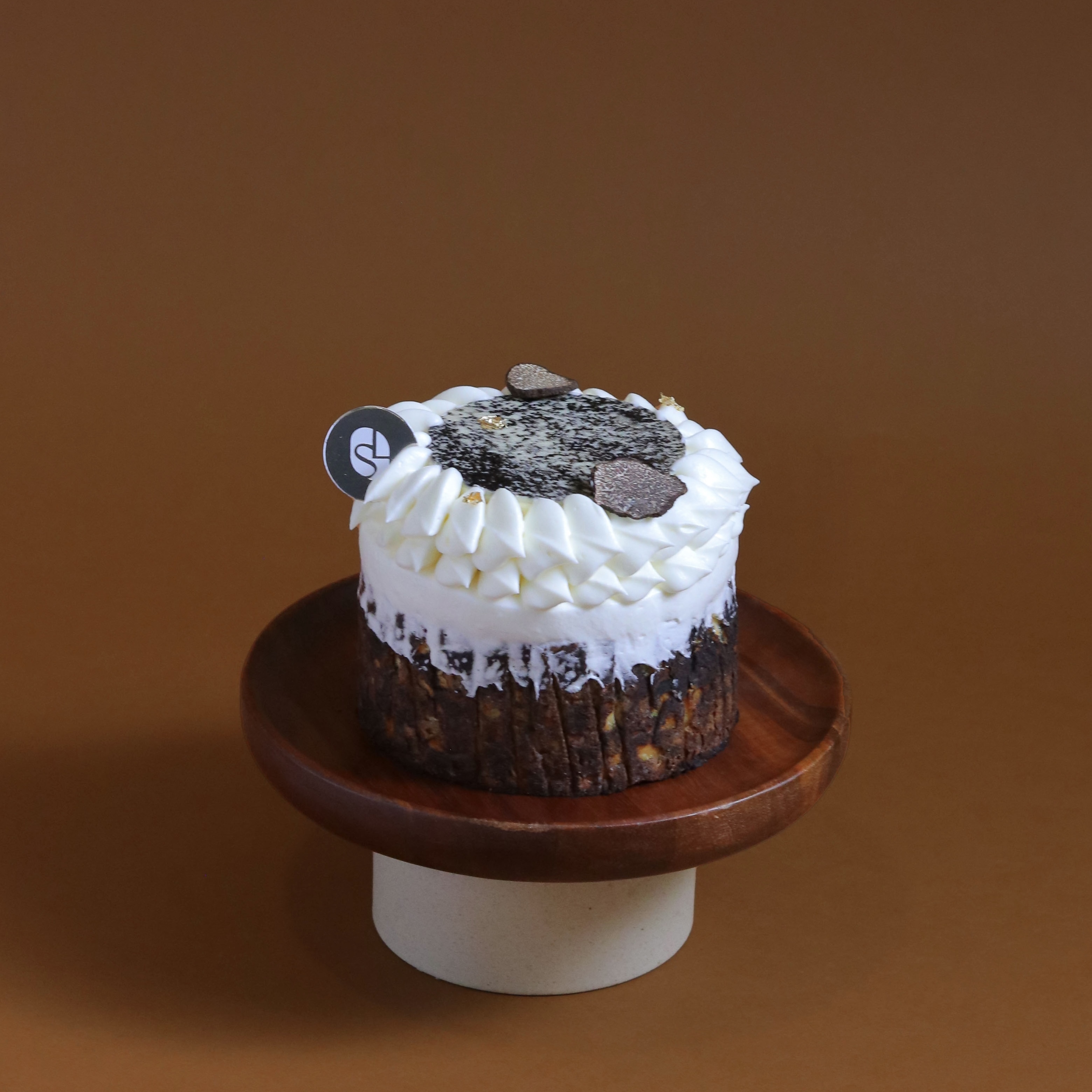 香草冧酒黑松露巴斯克蛋糕