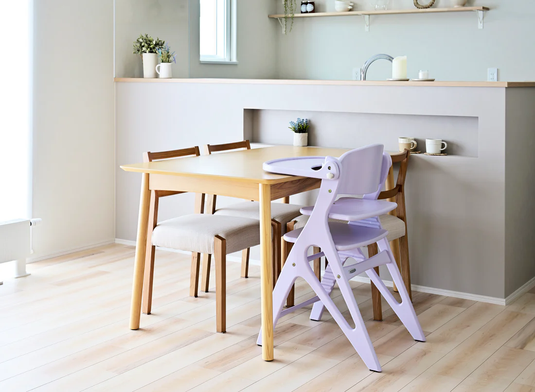 Yamatoya Affel Sorbet Baby Highchair - Grape