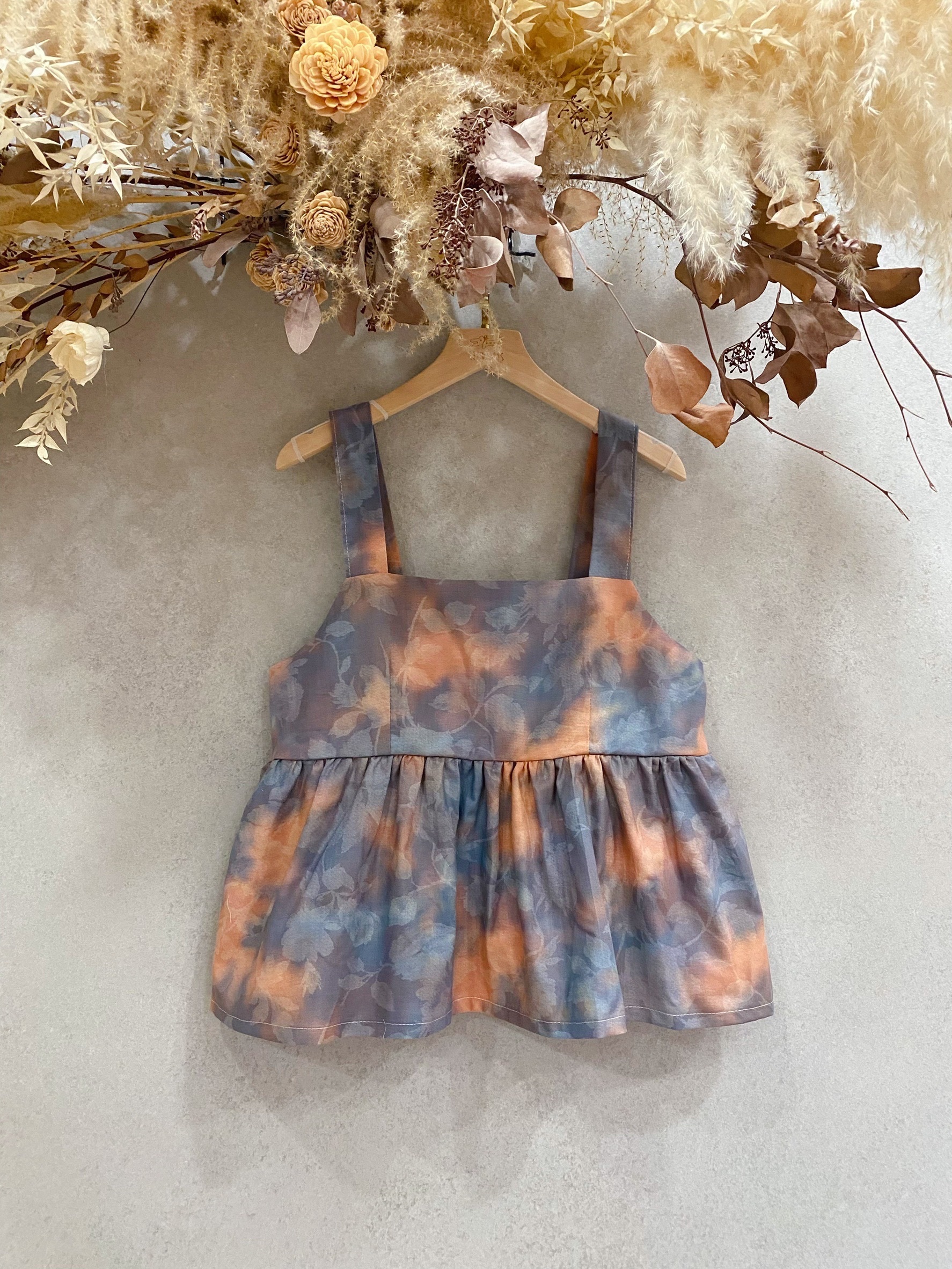 夕陽 媽咪蝴蝶結背心