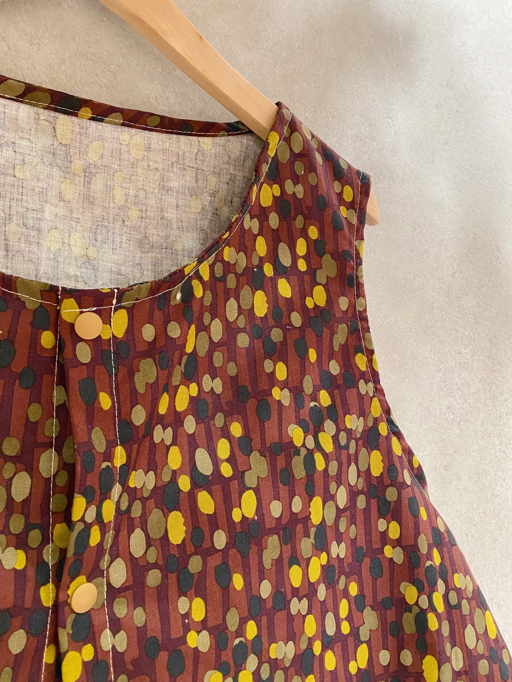 agf深綠底橘黃系花草 媽咪波浪小背心】$2480 #現貨