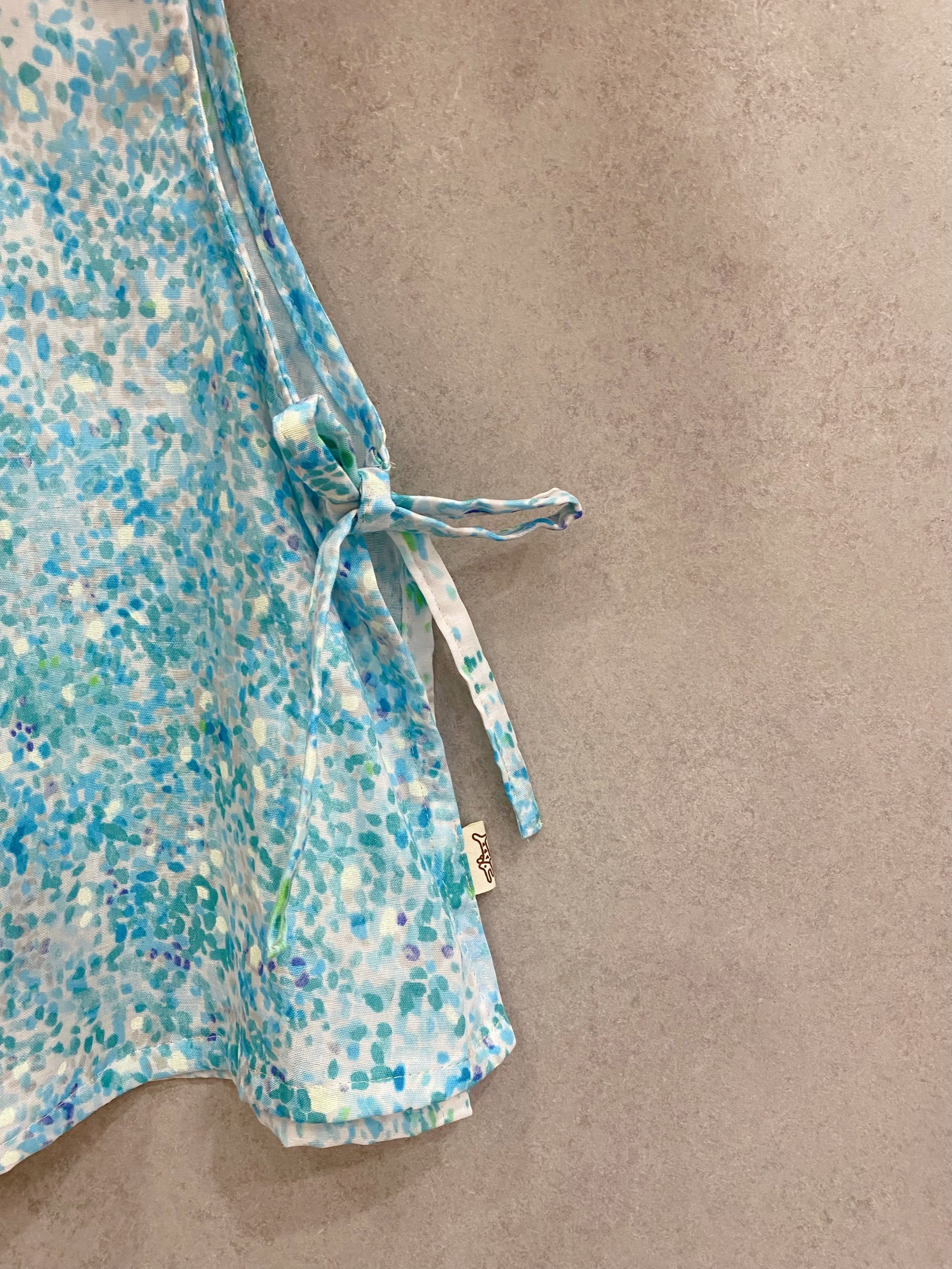 螢火點綴 媽咪側邊啾啾短背心