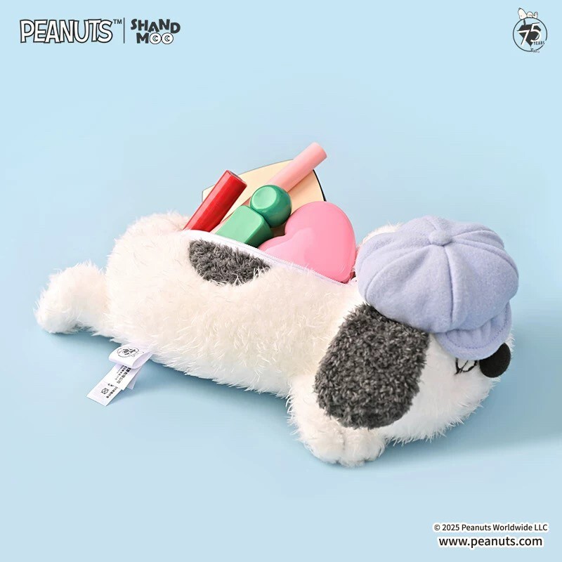 PEANUTS OLAF 歐拉夫 絨毛收納袋 玩偶