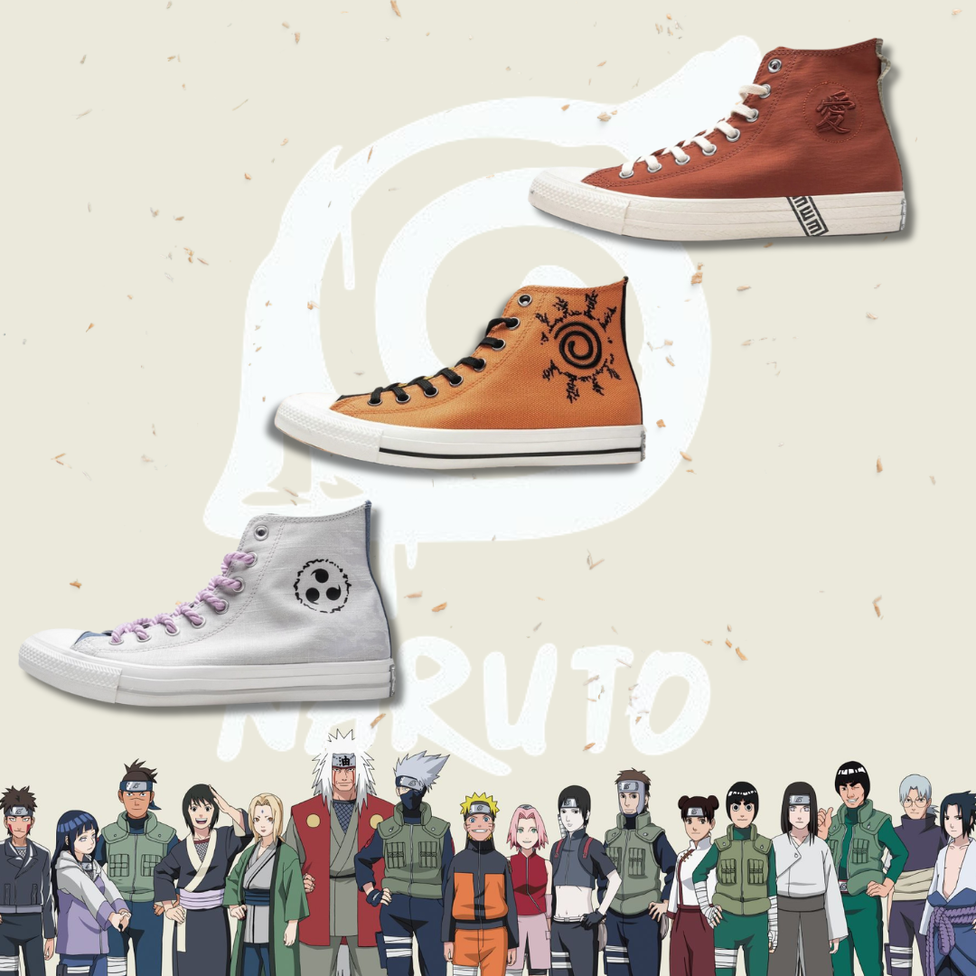 Converse Chuck Taylor All Srar x NARUTO 聯名款 高統帆布鞋 A14837C