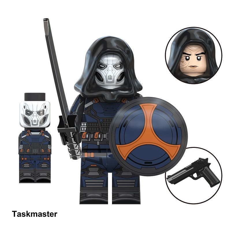 Thunderbolts Taskmaster Custom Minifigures Minifigs Fit Lego TV6212 TV1099