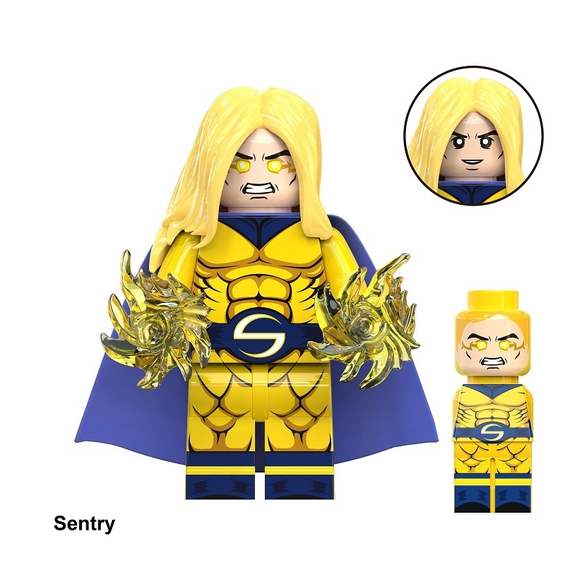 Thunderbolts Sentry Custom Minifigures Minifigs Fit Lego TV6212 TV1100