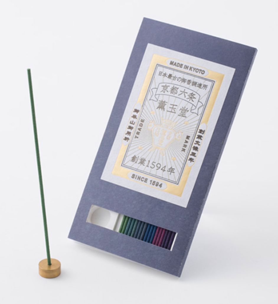 京都薰玉堂 試香線香套裝（藍）