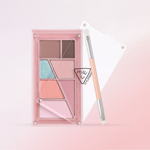 3CE Layer It All Eye Shadow 7.5g [with Layer Eye Brush]