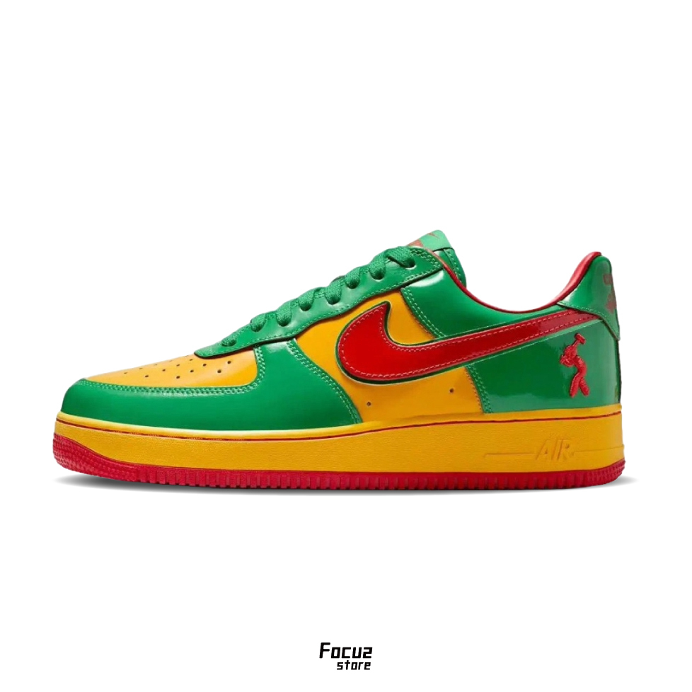 【Focus Store】預購 Lil Yachty x Nike Air Force 1 "Lucky Green" 綠黃紅  IH4383-300