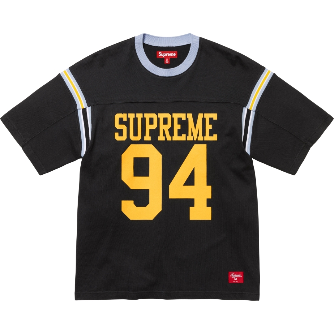 SUPREME SS25 SPLIT S/S FOOTBALL TOP 短T (2色)
