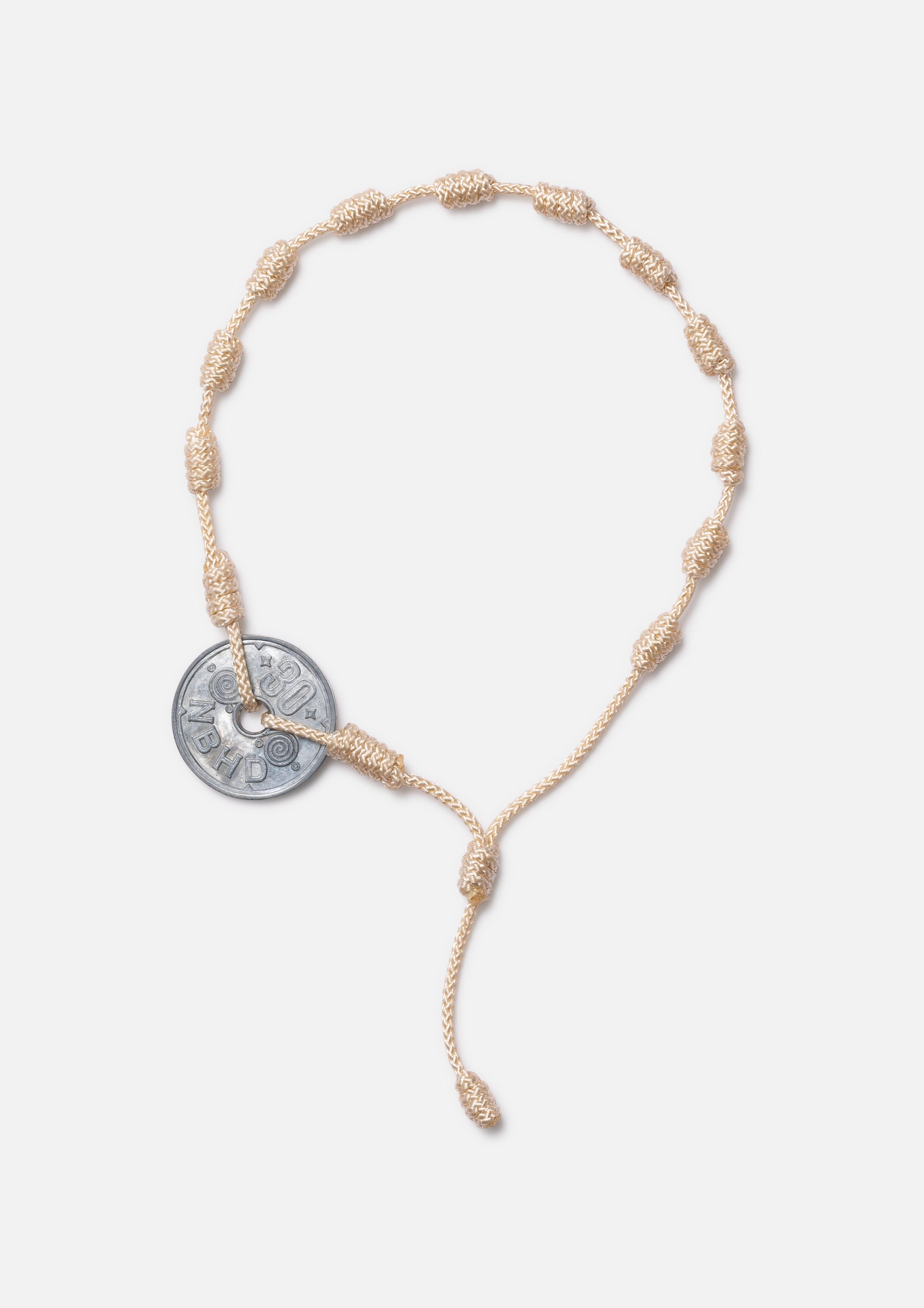 2025SS NEIGHBORHOOD CORD COIN BRACELET 編織 古錢 硬幣 手鍊 手環 現貨 251MYNH-AC02