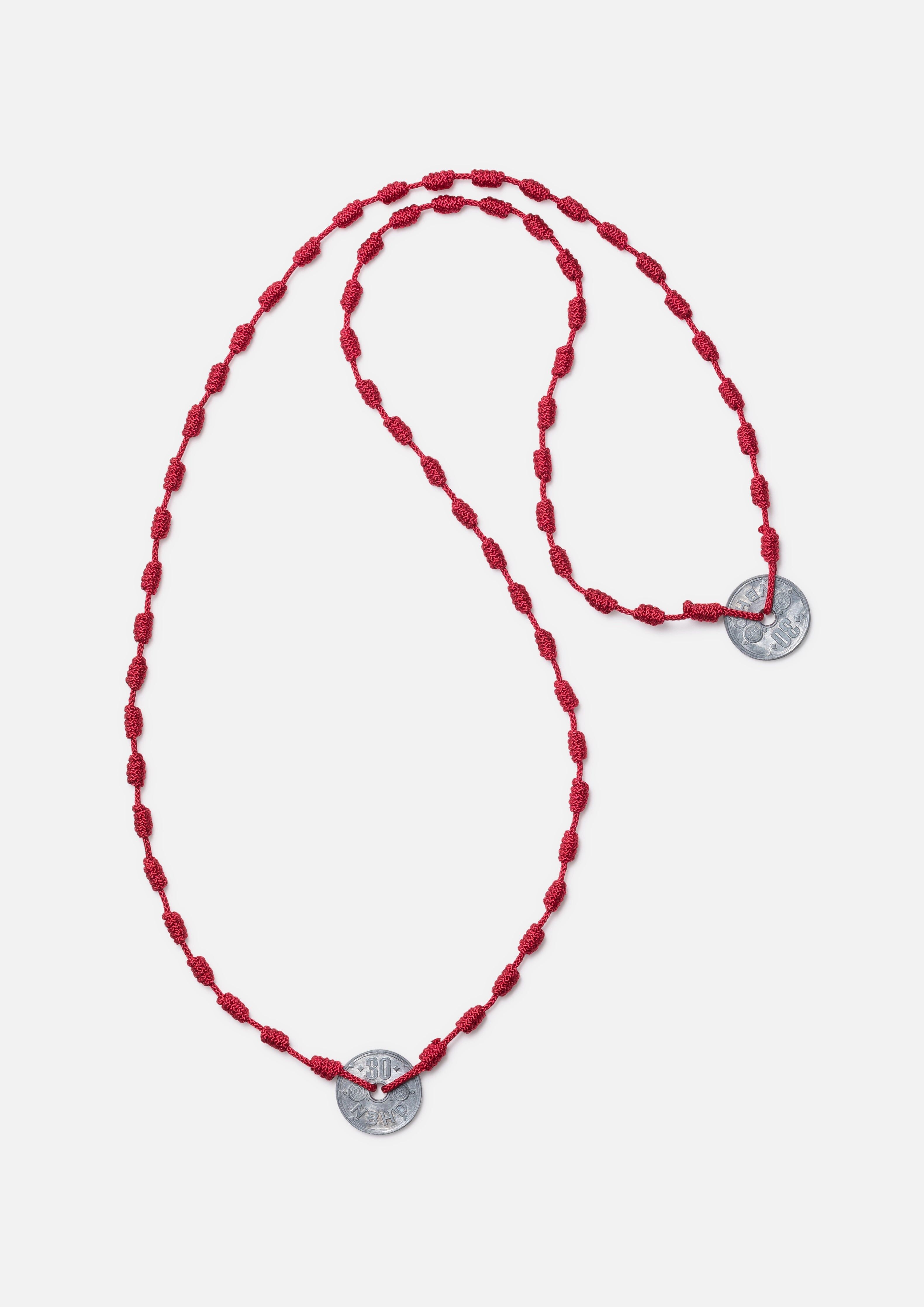 2025SS NEIGHBORHOOD CORD COIN NECKLACE 編織古錢硬幣項鍊現貨