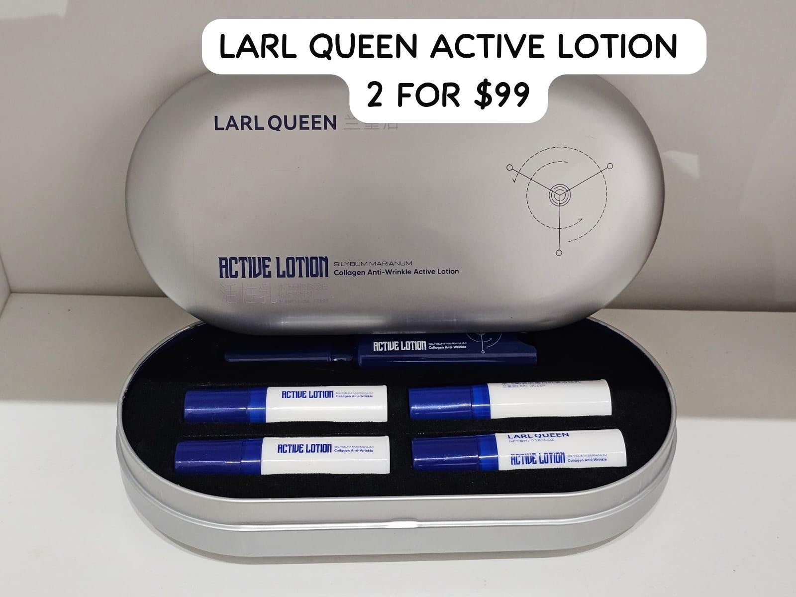 (3) LARL QUEEN ACTIVE LOTION