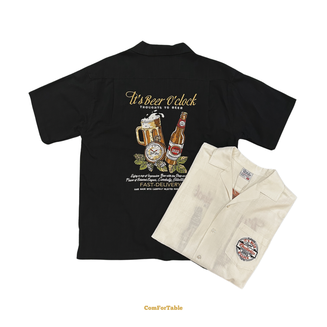 【日貨】微醺時光亞麻襯衫