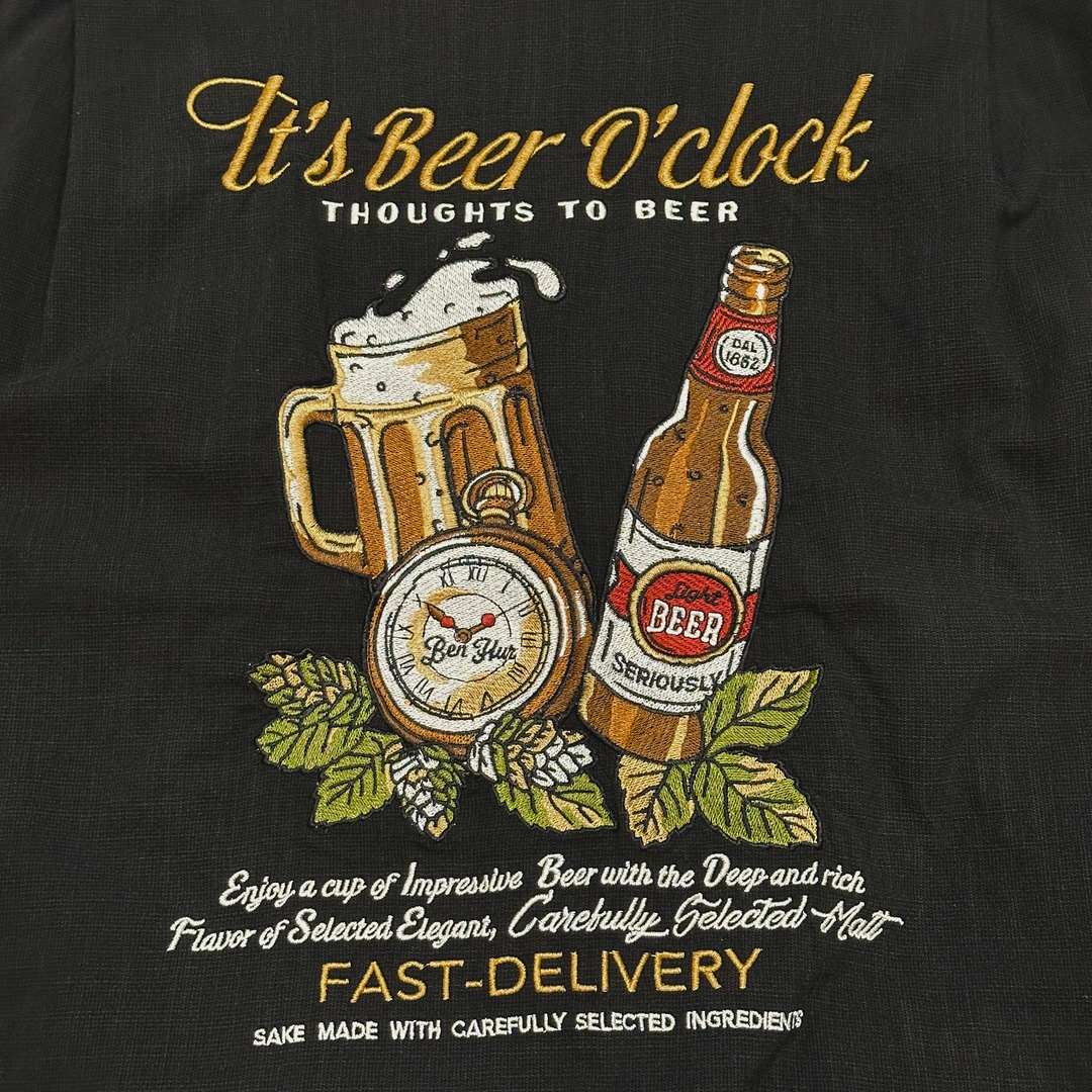 【日貨】微醺時光亞麻襯衫