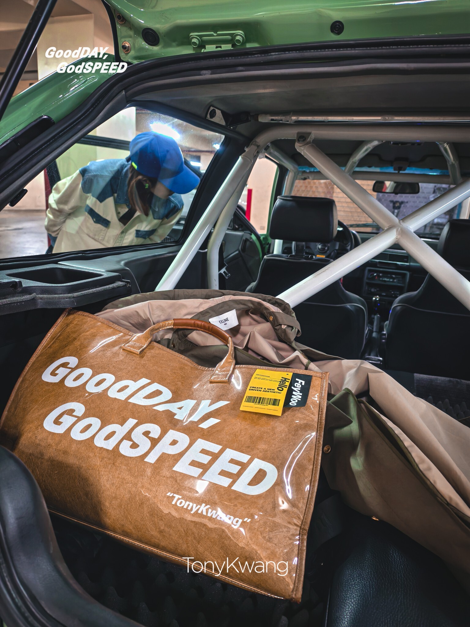 GodSPEED 旅行托特包