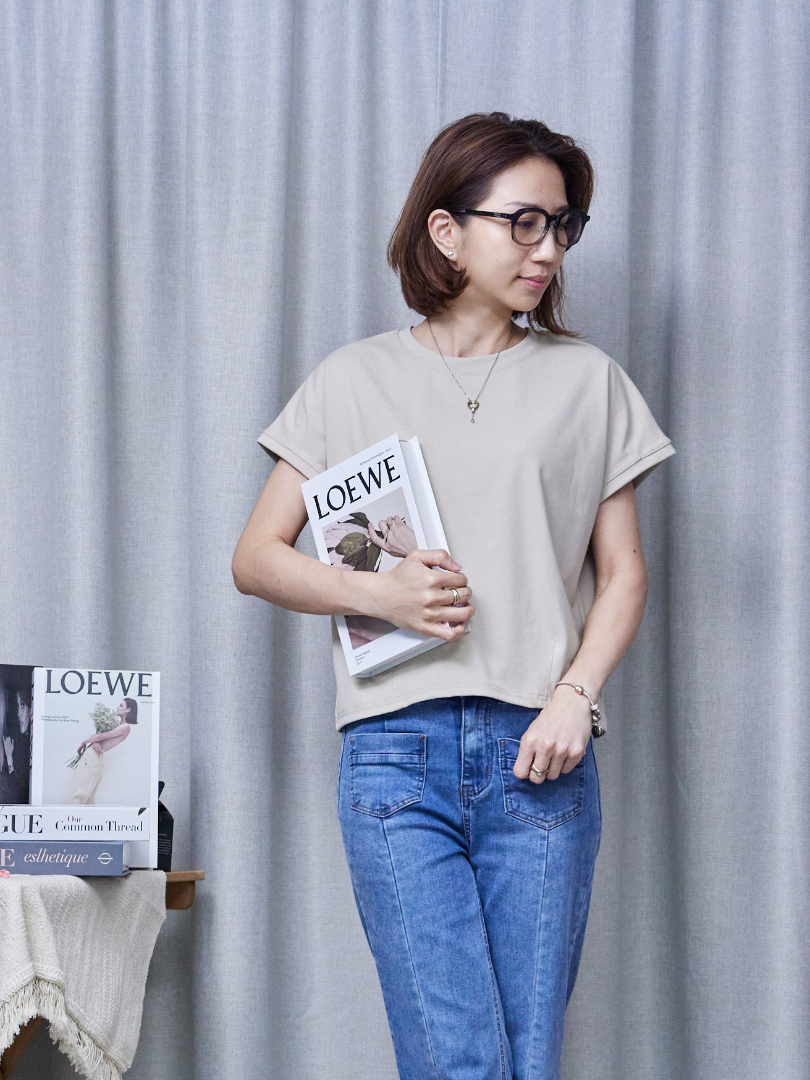 穿出質感生活|棉感挺版T穿出高級感