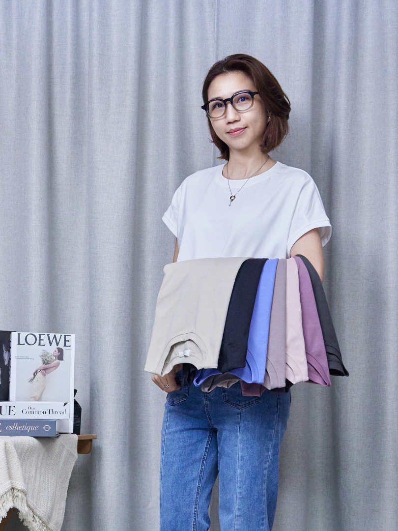 穿出質感生活|棉感挺版T穿出高級感