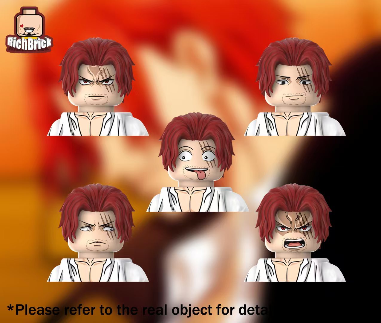 [Rich][Preorder] One piece - Figarland Shanks (A set of two figs) [UVprinted]