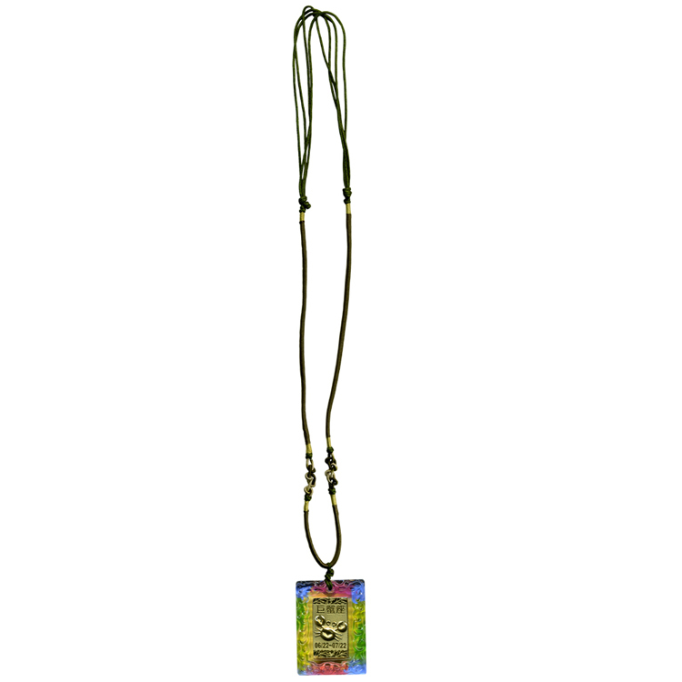 鹿港窯 開運金箔琉璃項鍊~十二星座