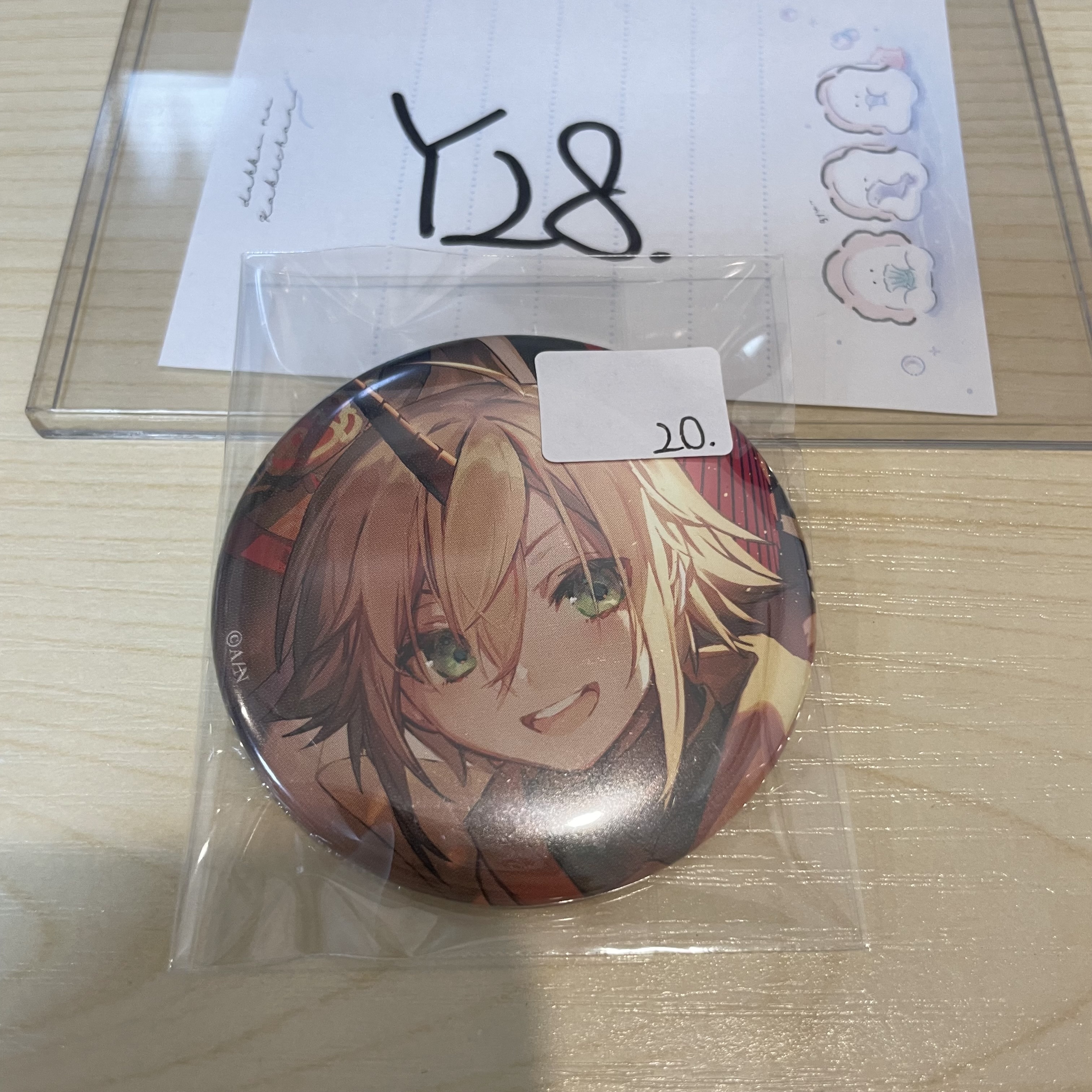 彩虹社 卯月 襟章                                            Y28