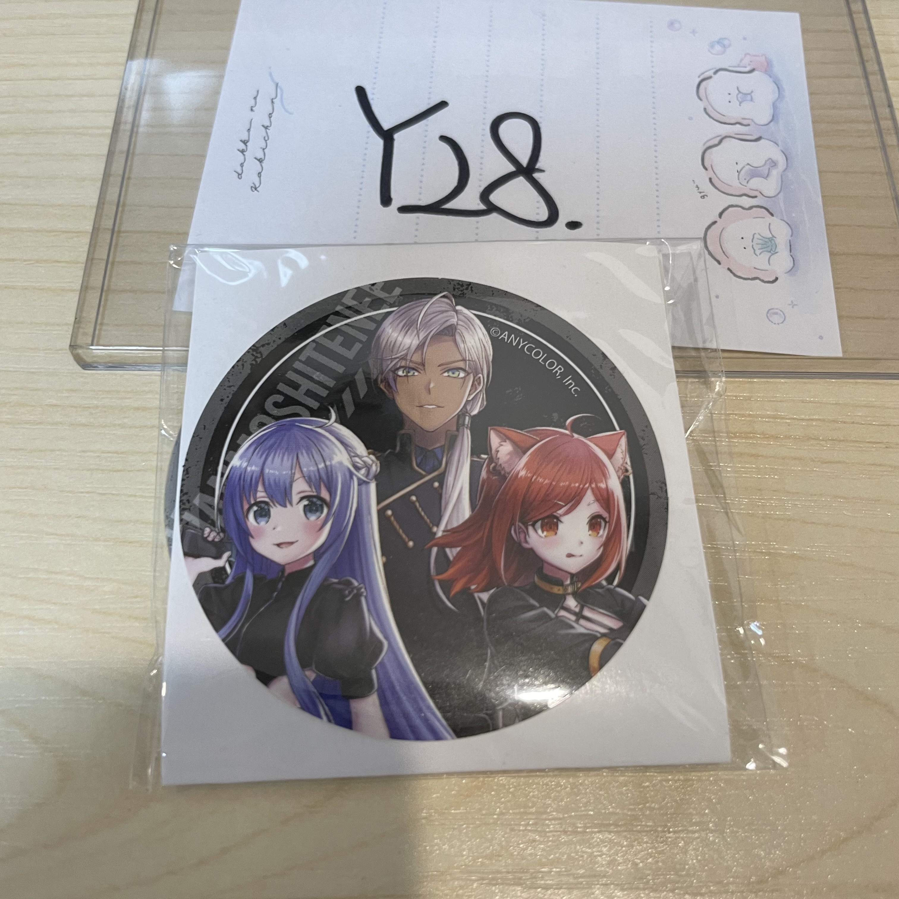 彩虹社 襟章 貼紙 SET                                           Y28