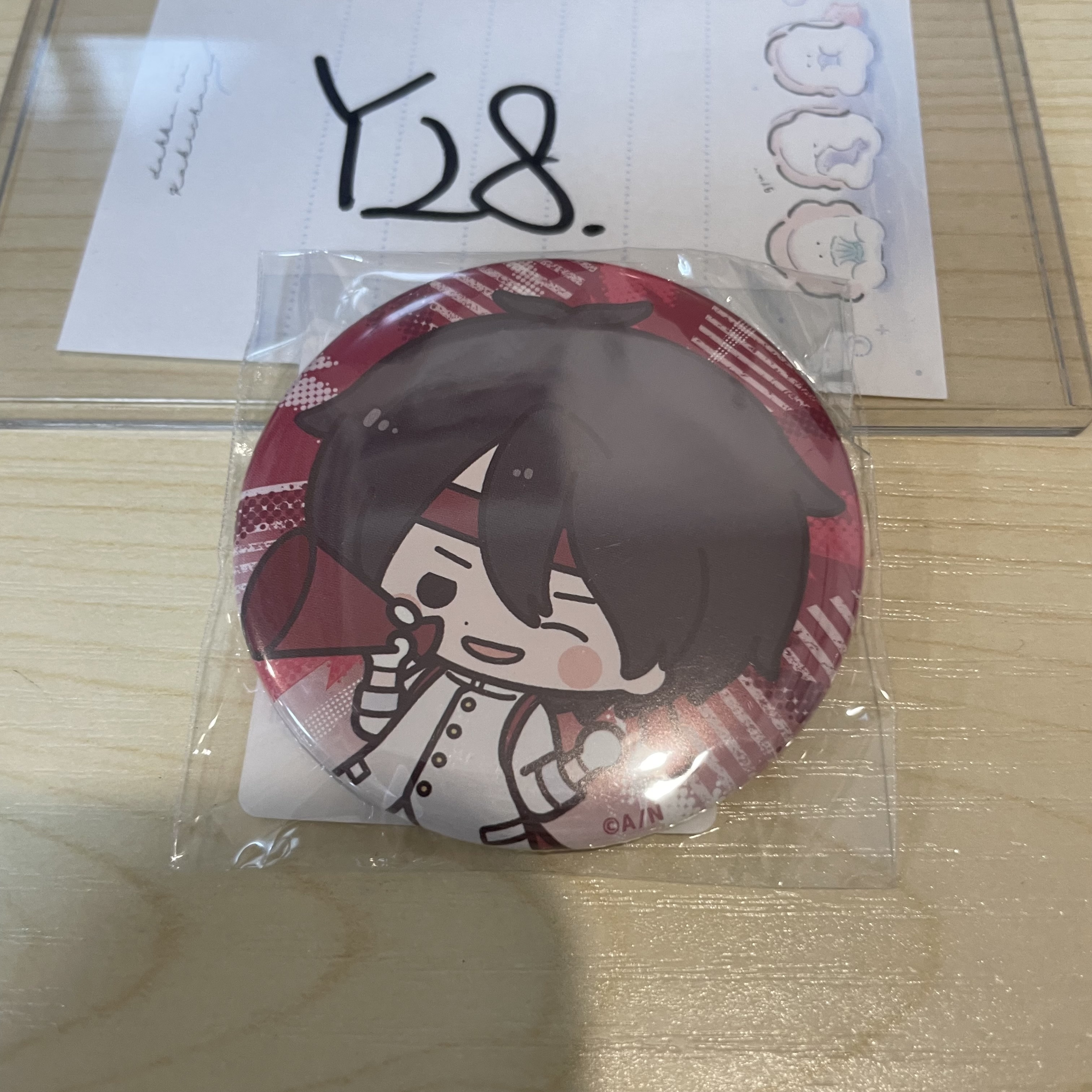 彩虹社 夢追翔 襟章                                            Y28