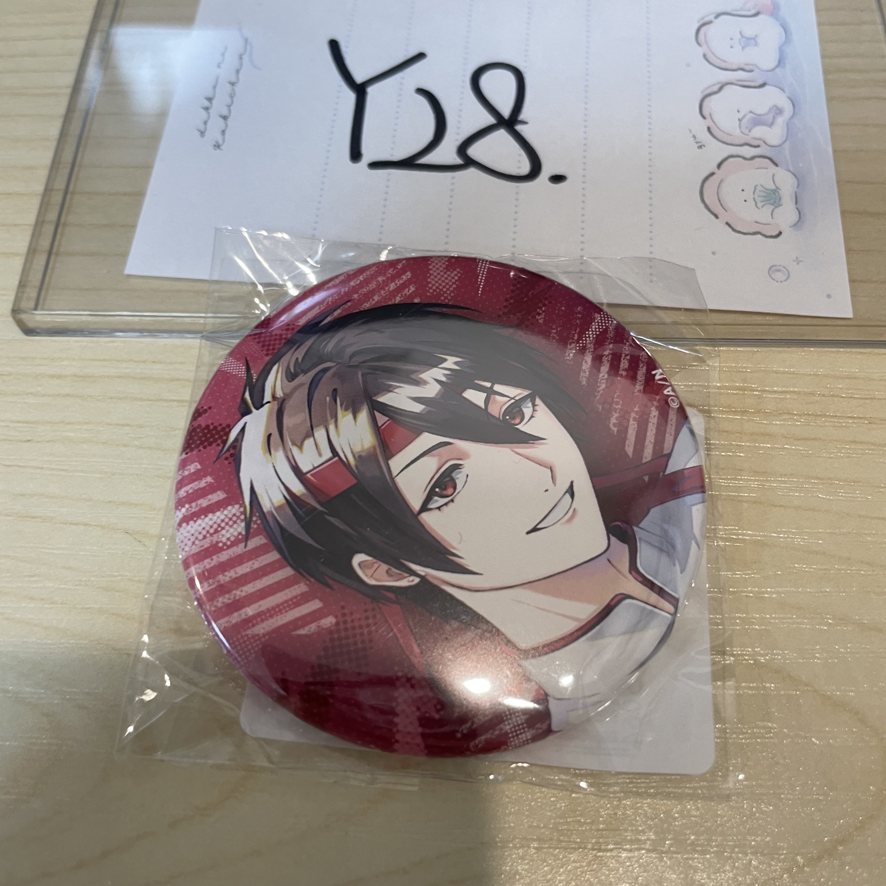 彩虹社 夢追翔 襟章                                            Y28