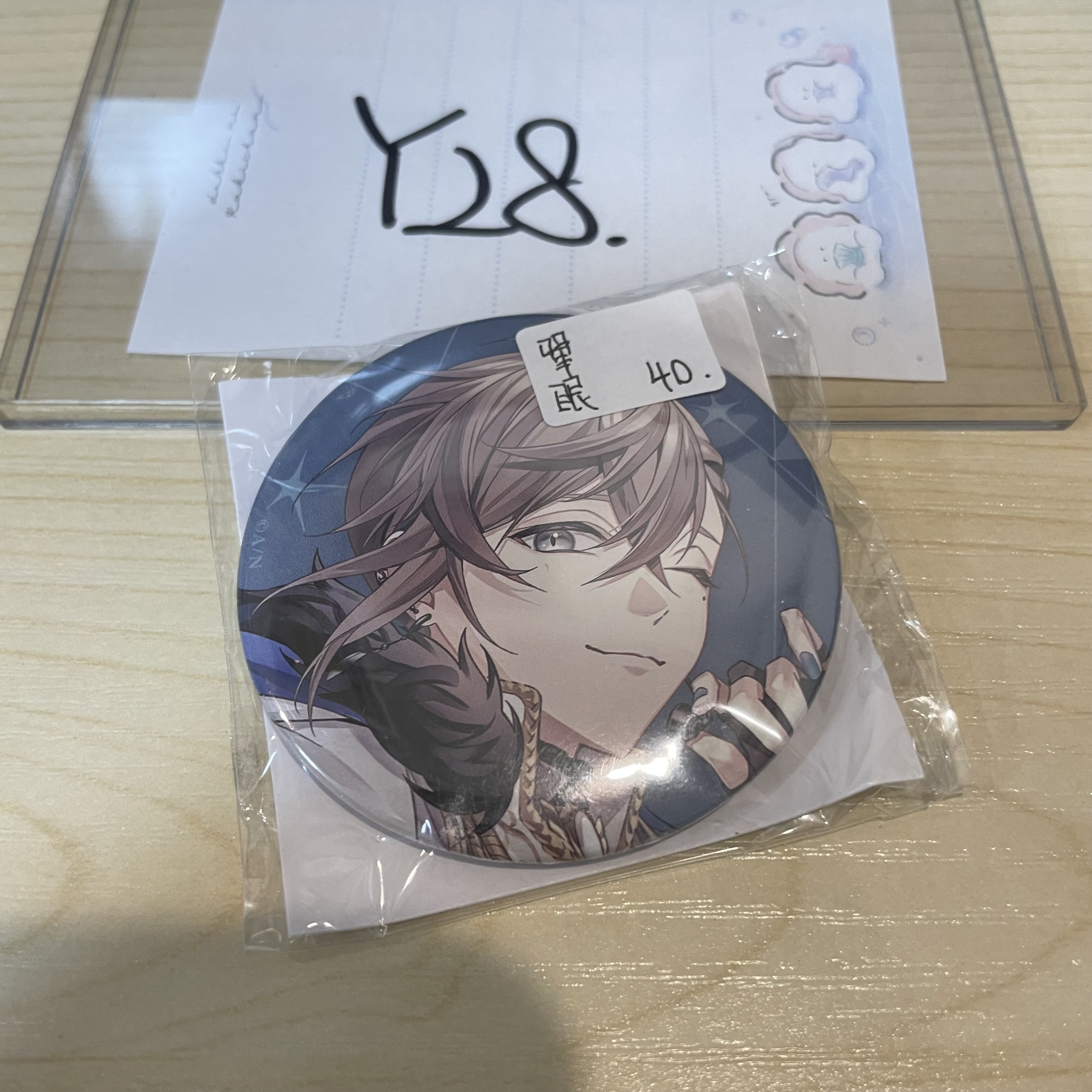 彩虹社 叶 襟章 (單眼)  Y28