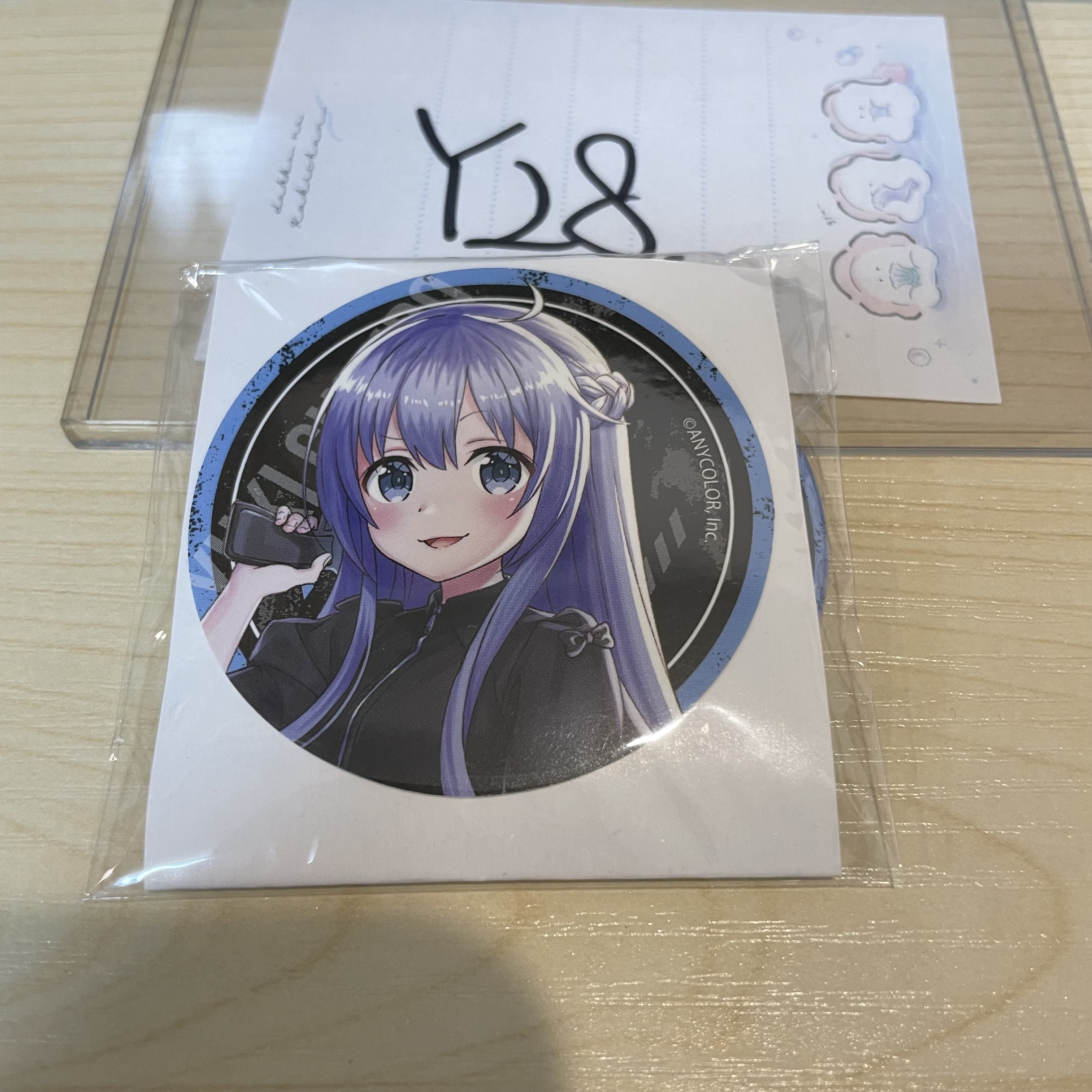 彩虹社 勇氣 襟章 貼紙 SET                                            Y28