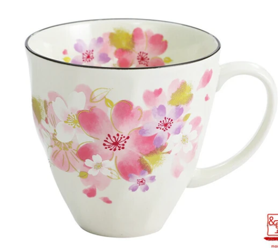 日本美濃燒有耳瓦杯(華甘露) (日本製)