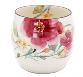 日本美濃燒圓瓦杯(シュウメイ菊) (日本製)