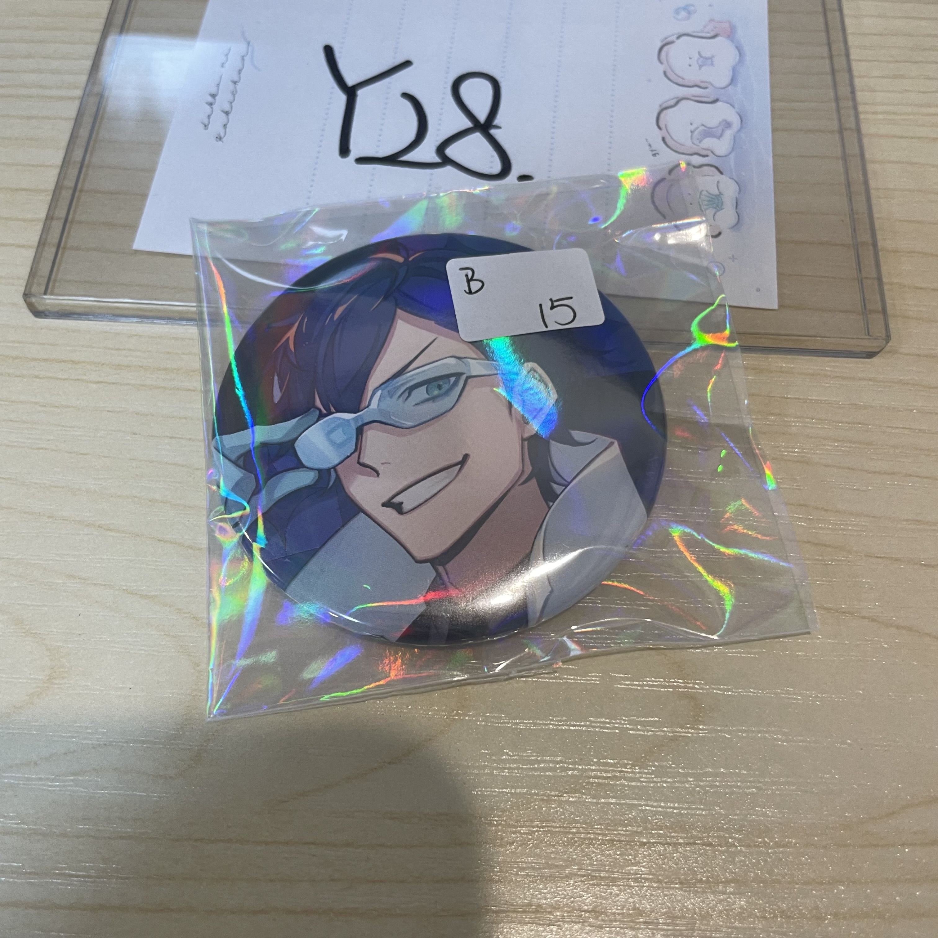 彩虹社 LEOS 襟章 B                                            Y28