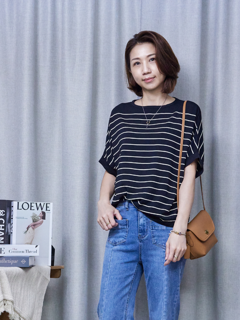 「經典條紋的優雅回歸」｜挺版針織衫讓妳穿出不費力的品味